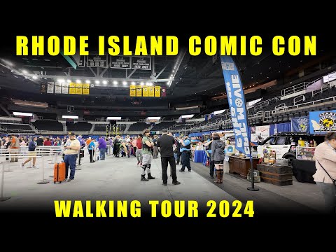 Rhode Island Comic Con 2024 Walking Tour - Full Walkthrough  4K RICC 2024
