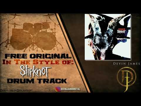 Slipknot Styled Free Original Drum Track - 225 BPM (FREE HQ WAV & MIDI DOWNLOAD)