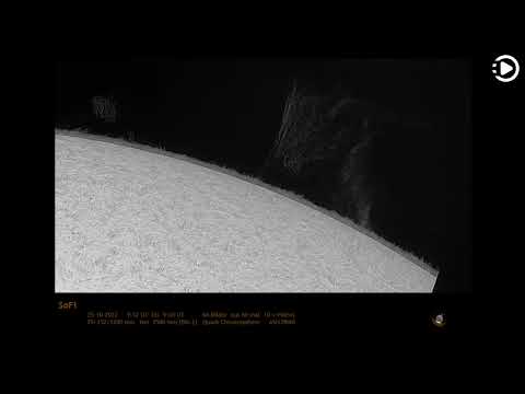 APOD: 2022-11-02 - A Partial Eclipse of an Active Sun (Narrated by Salli)