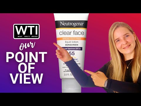 Neutrogena Clear Face Liquid Sunscreen - WTI product video review