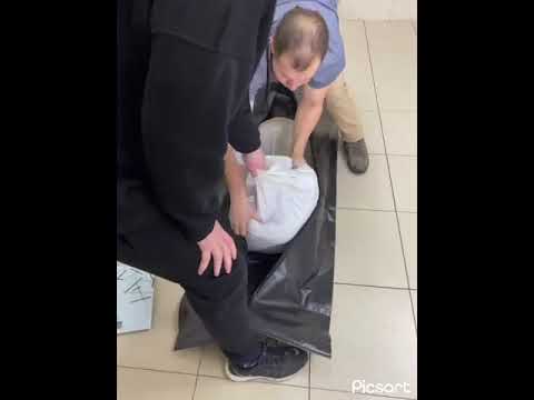 Санитарный пакет для трупа L 215*85см 180 микрон - фото 1 - id-p1412196856