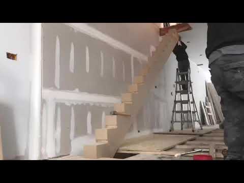 Wood Mono-stringer assembly