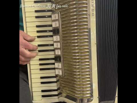 Immagine Rare Old/ Vintage German Made Top Quality Piano LMMM Accordion Hohner Contessa IV M - 120 bass, 12 switches + Hard Case&Straps-Youtube VIDEO - 26