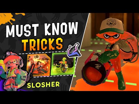 Must Know Tips  │ Slosher Weapon Guide  - Salmon Run Splatoon 3