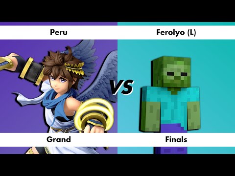 The Cheese Bowl #1 - Grand Finals - Peru (Pit, Duck Hunt) VS Ferolyo (L)(Zombie, Shulk)