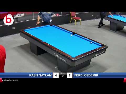 RAŞİT SAYLAM & FERDİ ÖZDEMİR Bilardo Maçı - 