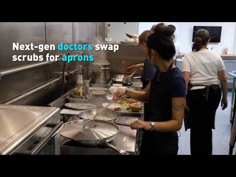 Next-gen doctors swap scrubs for aprons