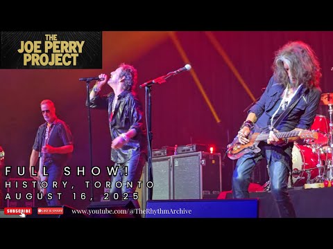 THE JOE PERRY PROJECT | All-Star Rock Show Live in 4K! | Full Set | History | Toronto | Aug 16, 2025