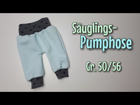 Baby Pumphose - Nähen OHNE Schnittmuster - Anfänger - Nähtinchen