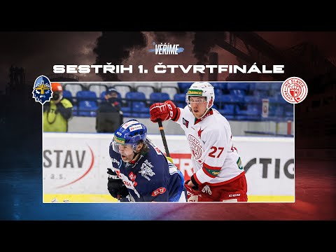 SESTŘIH 1. čtvrtfinále: Rytíři Kladno vs. HC Slavia Praha 3:1
