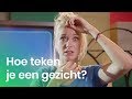 Hoe teken je een gezicht? | Geen wonder | Het Klokhuis