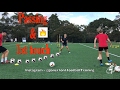 Loads of different soccer drills that work on 1st touch & passing