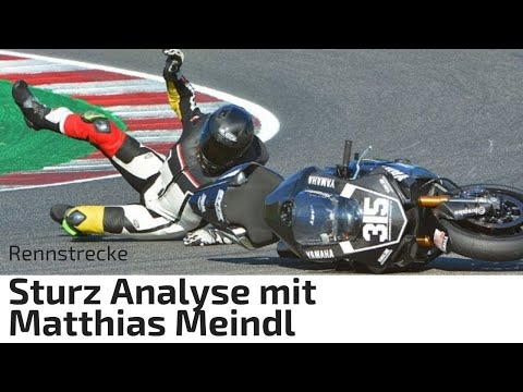 Stürze auf der Rennstrecke  - Analyse mit Matthias Meindl - 1000PS Live die Motorradtalkshow