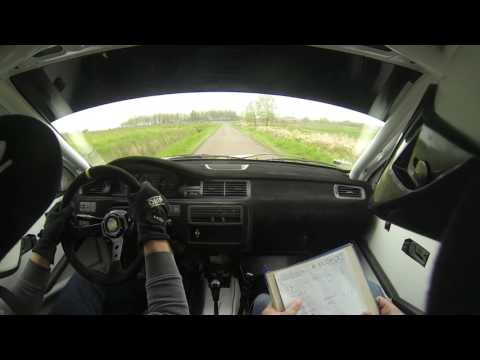 Przemysław Pomprowicz / Sławomir Podraza - Honda Civic - KJS Super OeS WÓJTOWA 30-04-2017