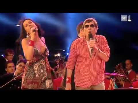 Polo Hofer & Sandee with The Swiss Army Concert Band - Giggerig / Alperose (Live) (01.08.2009)