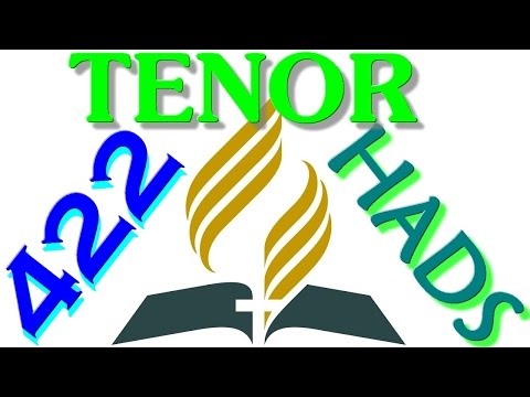 422-  ASSENTADO  AOS  PÉS  DE  CRISTO  -  TENOR