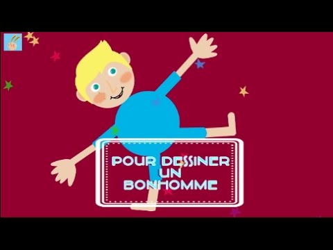 Pour Dessiner Un Bonhomme ( avec paroles) - Chanson pour enfants