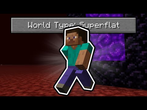 Life or Death in Nether: Fear the Flat World!