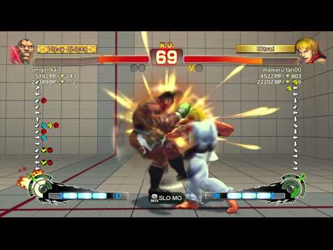 SSFIVAE~ Balrog (onigirl kai) vs.  Ken (maikeru tan00) HD