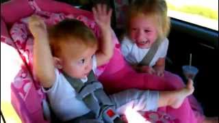 Gagnam style even wakes up sleeping baby and starts to dance