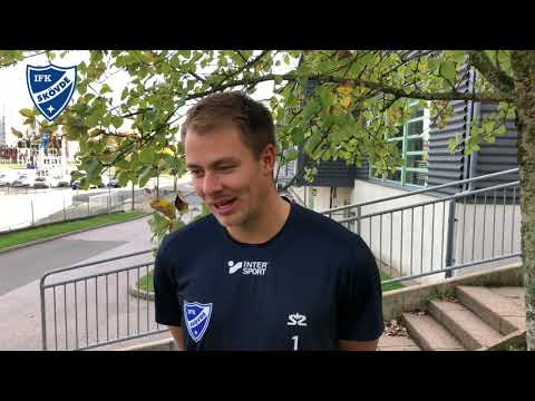 Håvard Åsheim inför hemmamatchen mot Önnereds HK