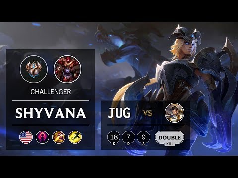 Shyvana Jungle vs Xin Zhao - NA Challenger Patch 9.21
