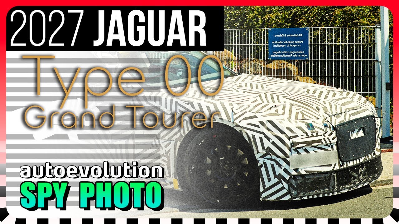 The 2027 Jaguar Type 00 Electric Grand Tourer Is Gearing Up for