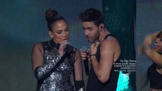 Prince Royce feat Jennifer Lopez - &quot;Back it Up&quot; Live at iHeartRadio Fiesta Latina (Full HD)