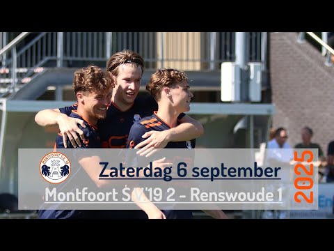 Montfoort S.V.'19 2 - Renswoude 1