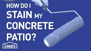 How Do I Stain Concrete | DIY Basics