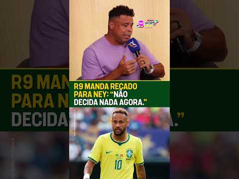 NEYMAR, DECIDA COM CALMA O RESTANTE DA CARREIRA! Não é o adm que tá pedindo, é o Fenômeno #shorts