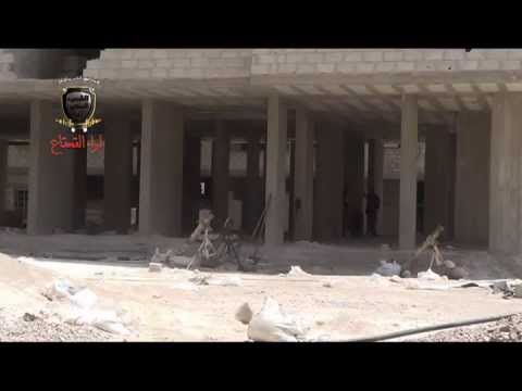 استهداف كتيبة الشهيد زيد الحراكي بقذائف الهاون رحبة الدبابات في حي القابون في مدينة دمشق