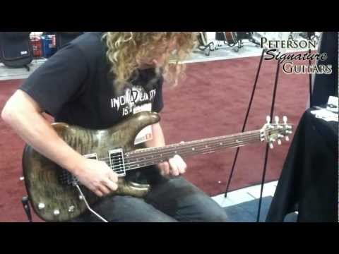 Peterson Signature Guitars' GT played by Freddy DeMarco (Summer NAMM 2012)