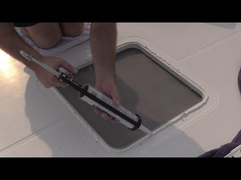 Life Aboard: Re-Bedding Hatches