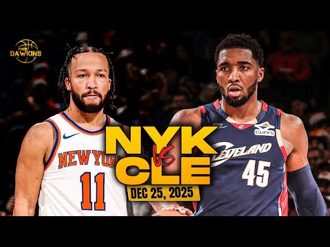 New York Knicks vs Cleveland Cavaliers Full Game Highlights | Dec 25, 2025 | FreeDawkins