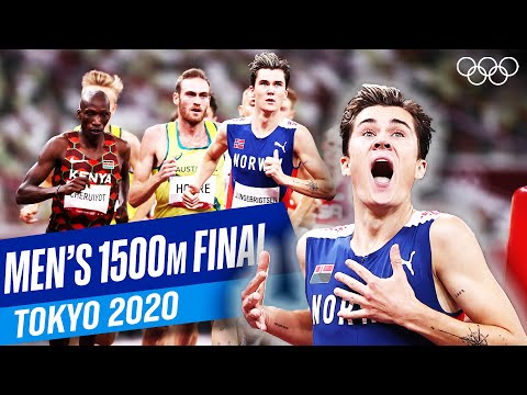 Ingebrigtsen breaks OLYMPIC RECORD! | Men's 1500m final at Tokyo 2020