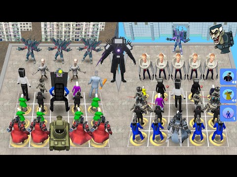 Merge Master Zombie Evolution: Cameraman Vs Skibidi Toilet Gameplay