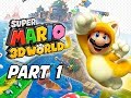 Super Mario 3D World Walkthrough Part 1 - Cat ...