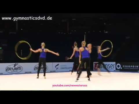 Russia 2 hoops + 6 clubs Training - WC Espoo 2016