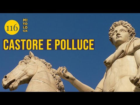 Castor and Pollux, the Dioscuri sons of Leda