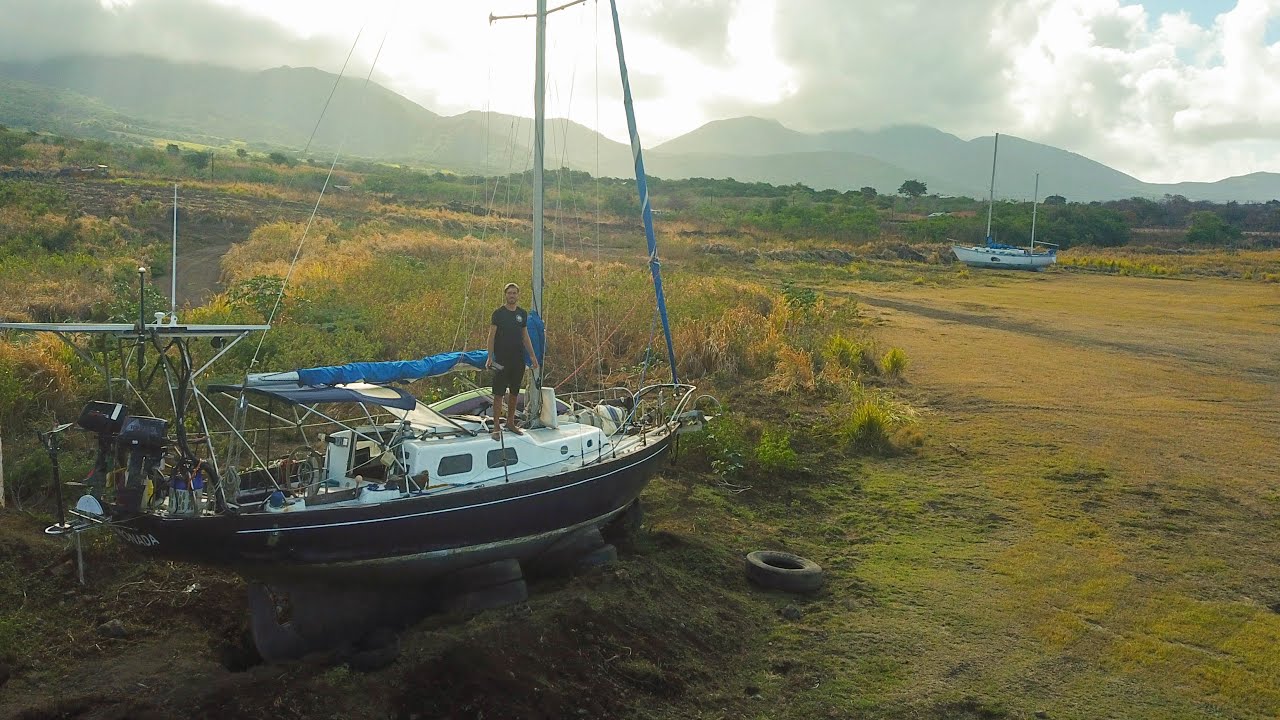 Hauling out the boat - let the projects begin...