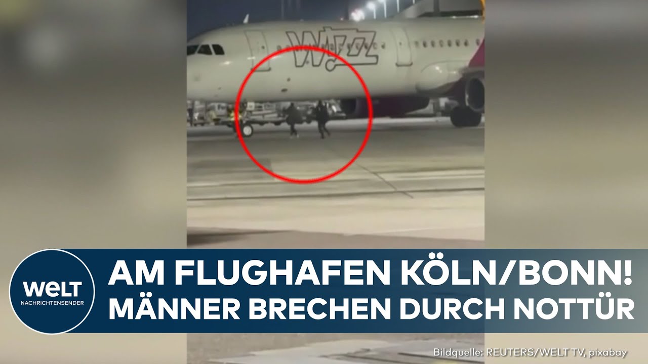 KÖLN/BONN: Sicherheitsvorfall am Flughafen! Zwei Männer stürmen aufs Rollfeld