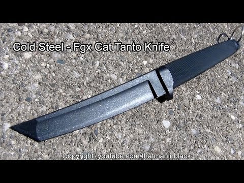 Cold Steel - Fgx Cat Tanto Knife 92FCAT
