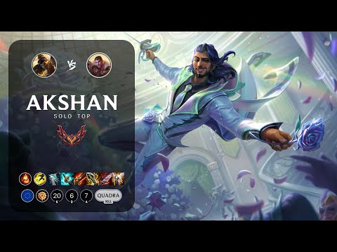Akshan Top vs Jayce - EUW Grandmaster Patch 13.5