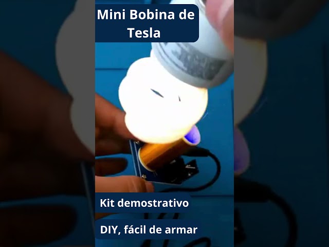 Vídeo relacionado con Módulo de Bobina Mini Kit electrónico DIY sin ensamblar, Herramienta DC 15-24V, fácil de ensamblar, con Aislamiento de luz, función de reproducción de música, función de de Soporte.