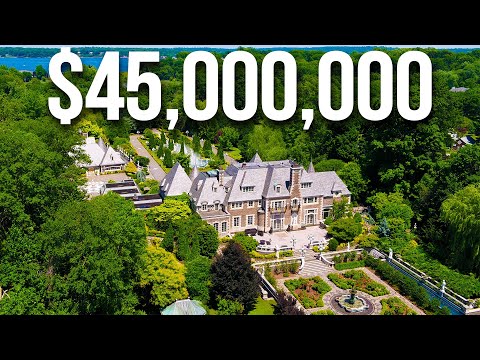 INSIDE A Never Before Seen $45,000,000 Great Gatsby Mansion