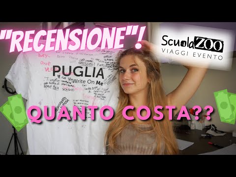QUANTO COSTA PARTIRE CON ScuolaZOO?? ✈️💰RECENSIONE FINALE VIAGGIO IN PUGLIA