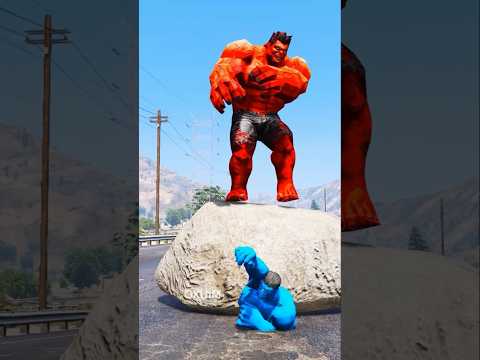 Hulk in Danger! Spider-Hulk Strikes Back Against Red Hulk! 💥🕸️ #shorts #hulk