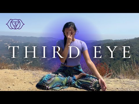 30 MIN Third Eye Chakra Breathwork Meditation | 4 Rounds | Strengthen Your Intuition 🧿
