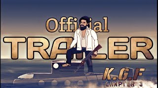 KGF 3 TRAILER KANNADA || FAN MADE ANIMATION || HD VERSION || BY @dhptrollcreations